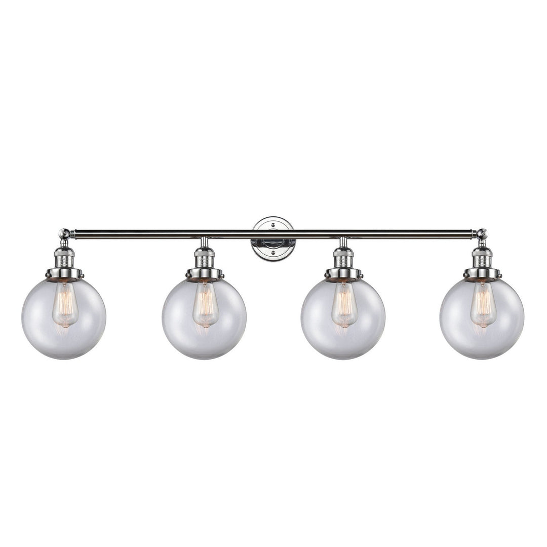 Innovations Franklin Restoration 215-PC-G202-8 Bath Vanity Light 44 in. wide - Polished Chrome