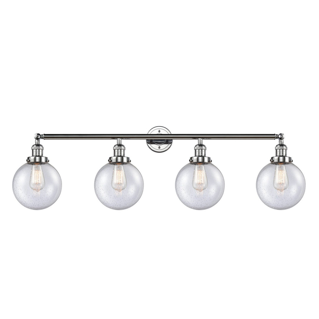 Innovations Franklin Restoration 215-PC-G204-8 Bath Vanity Light 44 in. wide - Polished Chrome