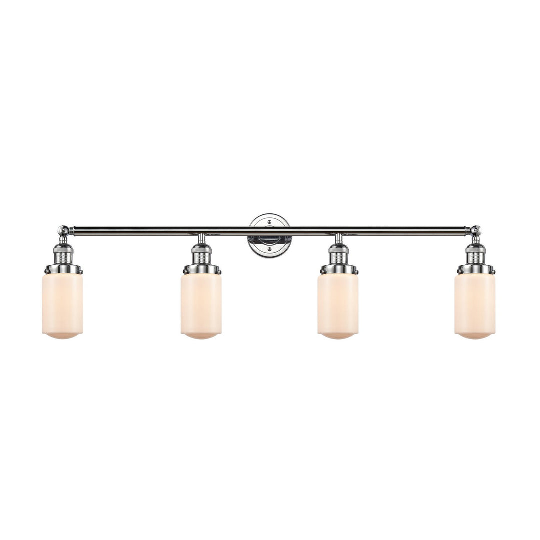 Innovations Franklin Restoration 215-PC-G311 Bath Vanity Light 43 in. wide - Polished Chrome