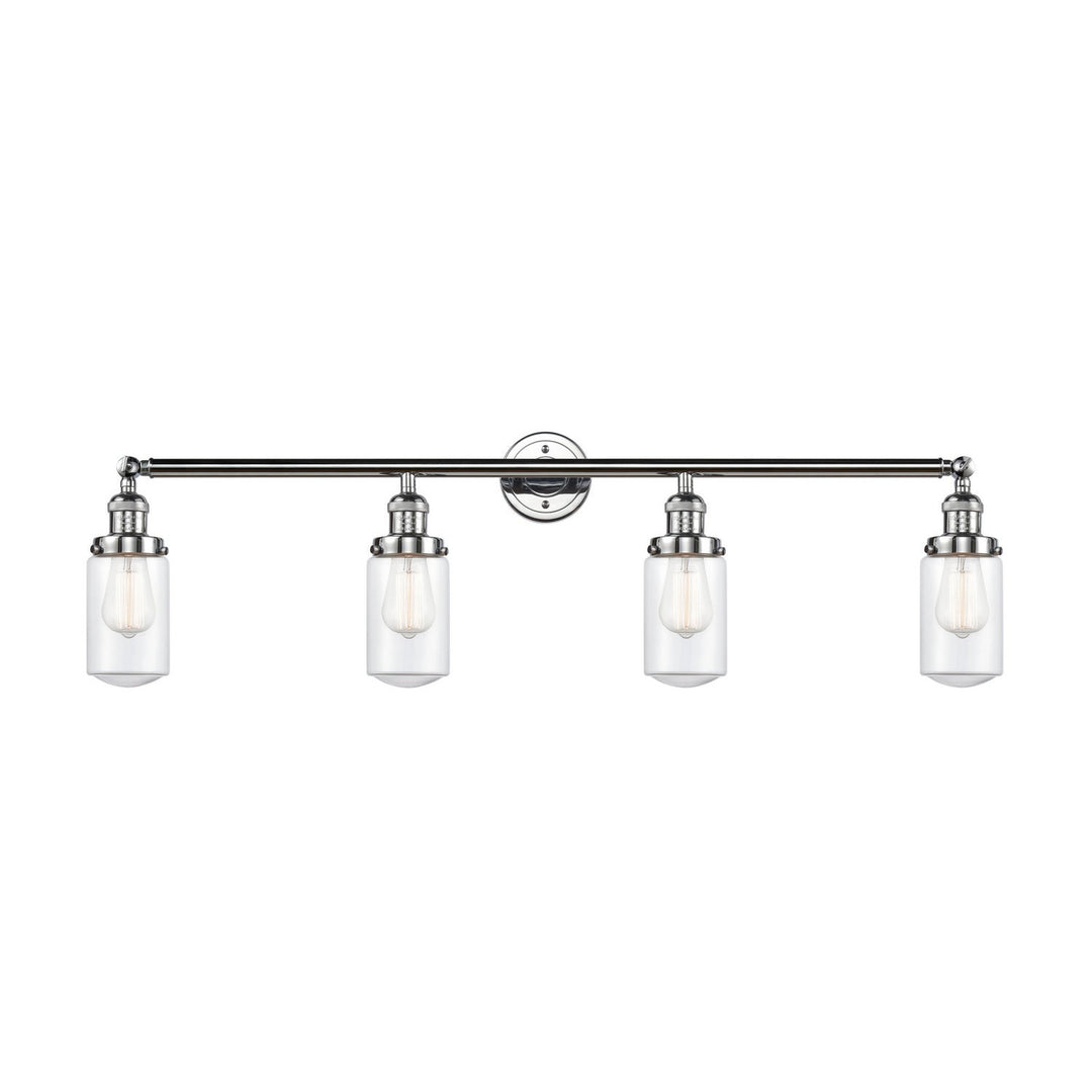 Innovations Franklin Restoration 215-PC-G312 Bath Vanity Light 43 in. wide - Polished Chrome