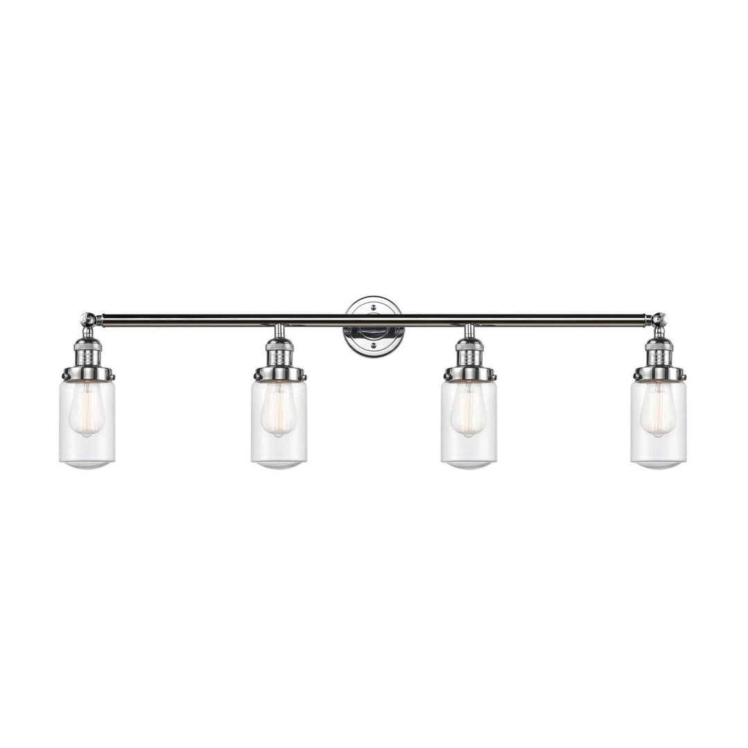 Innovations Franklin Restoration 215-PC-G314 Bath Vanity Light 43 in. wide - Polished Chrome