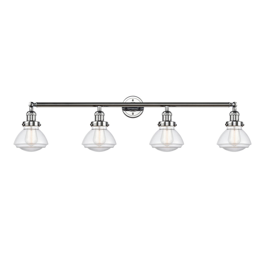 Innovations Franklin Restoration 215-PC-G322 Bath Vanity Light 43 in. wide - Polished Chrome