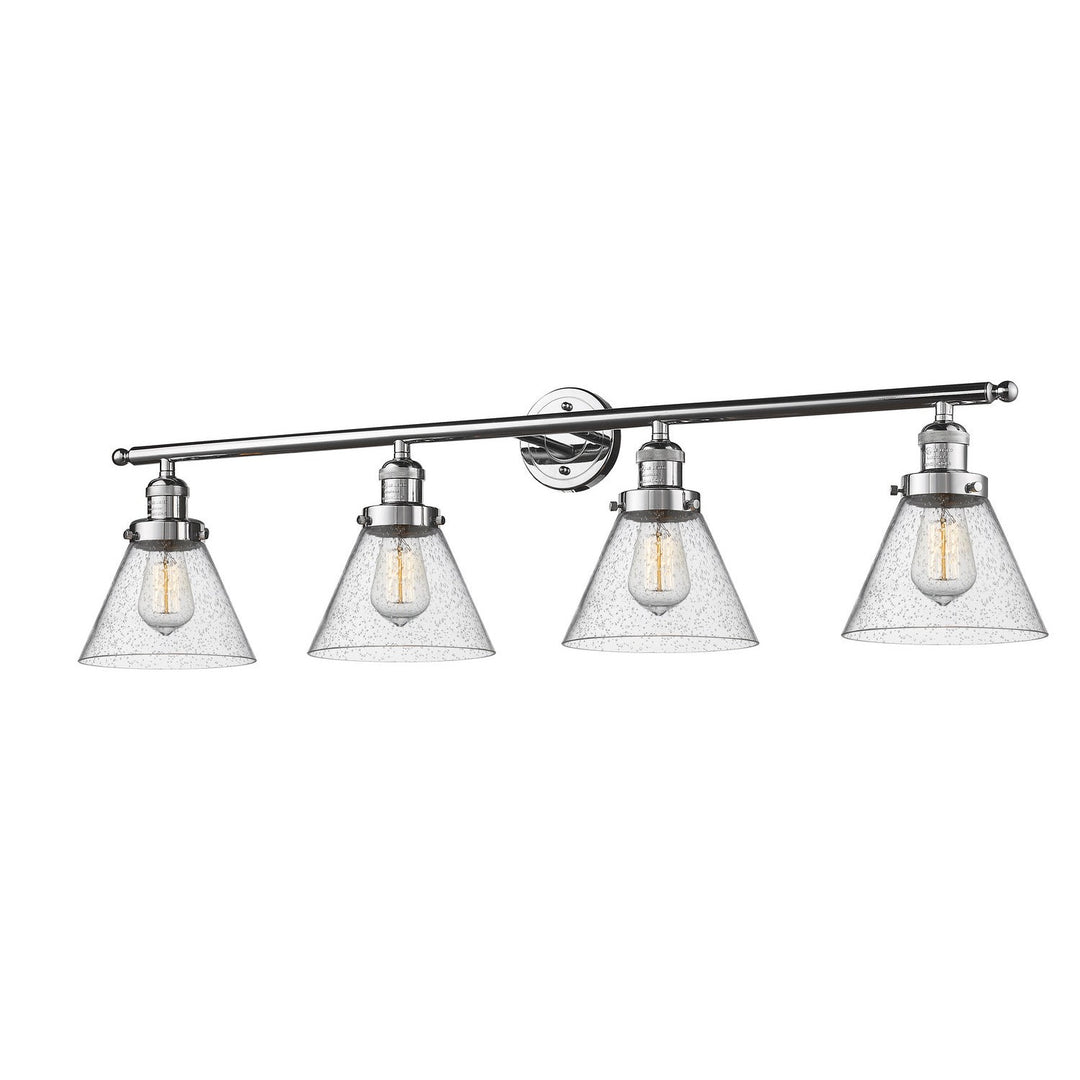 Innovations Franklin Restoration 215-PC-G44 Bath Vanity Light 44 in. wide - Polished Chrome