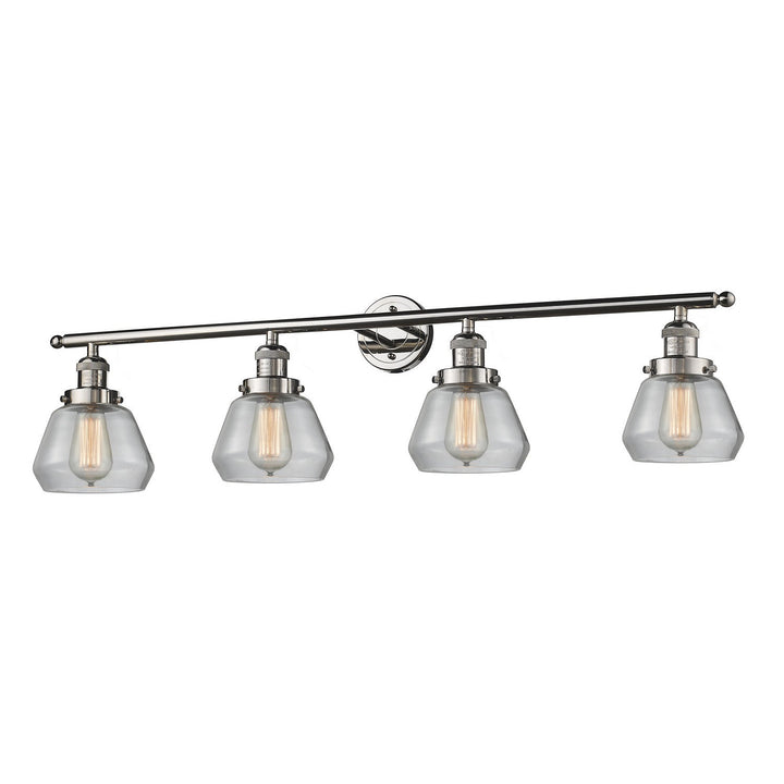 Innovations Franklin Restoration 215-PN-G172-LED Bath Vanity Light 43 in. wide - Polished Nickel