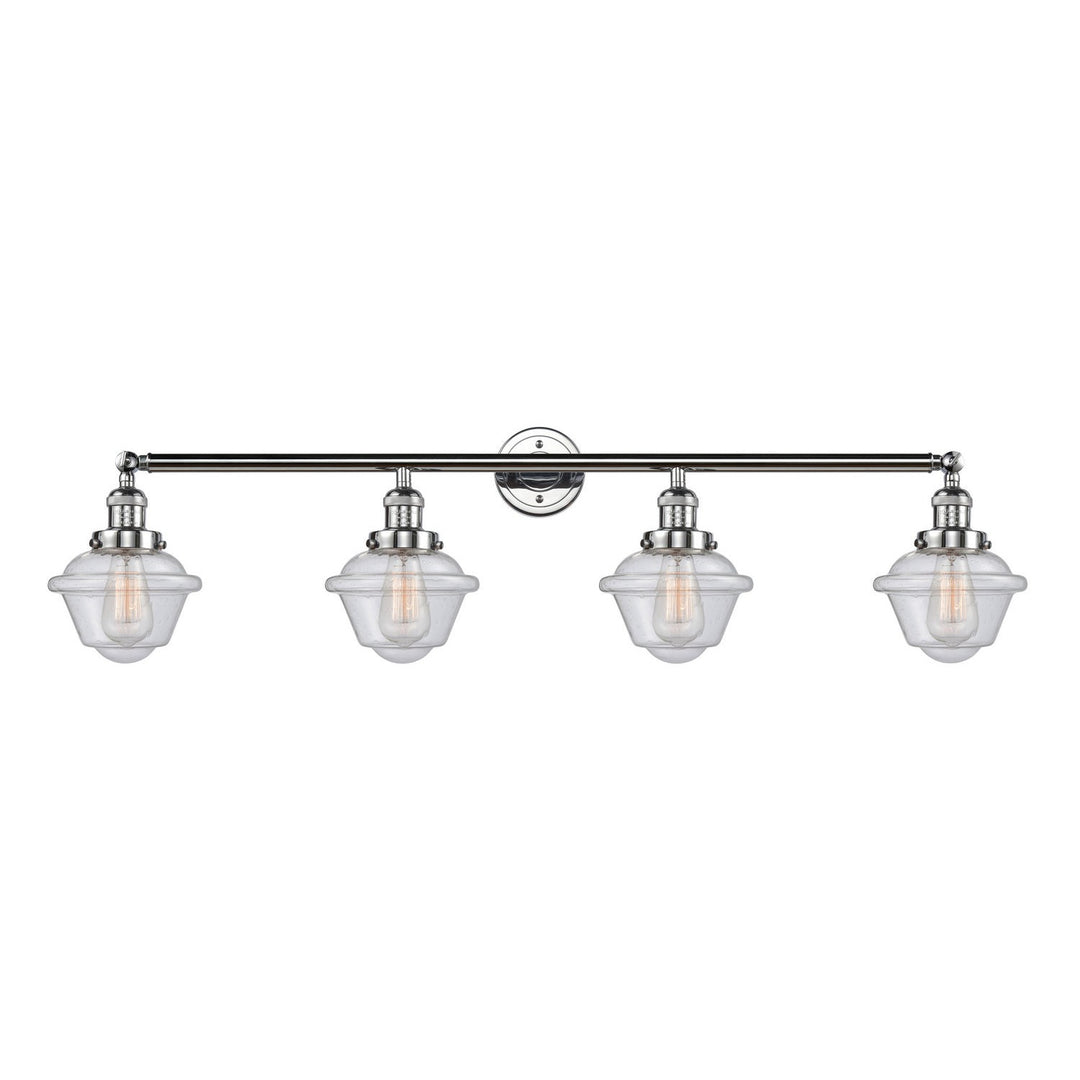 Innovations Franklin Restoration 215-PC-G534 Bath Vanity Light 46 in. wide - Polished Chrome