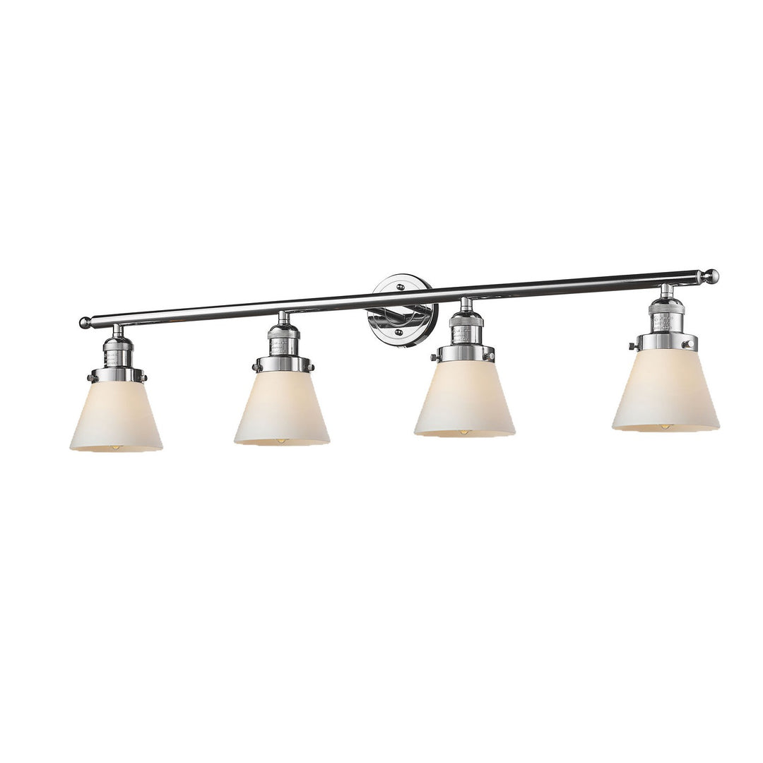 Innovations Franklin Restoration 215-PC-G61-LED Bath Vanity Light 43 in. wide - Polished Chrome