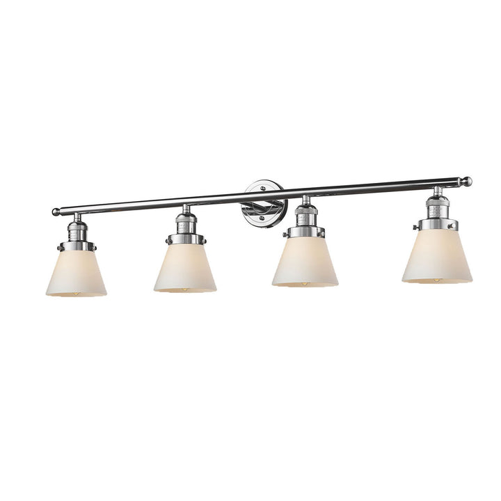 Innovations Franklin Restoration 215-PC-G61-LED Bath Vanity Light 43 in. wide - Polished Chrome