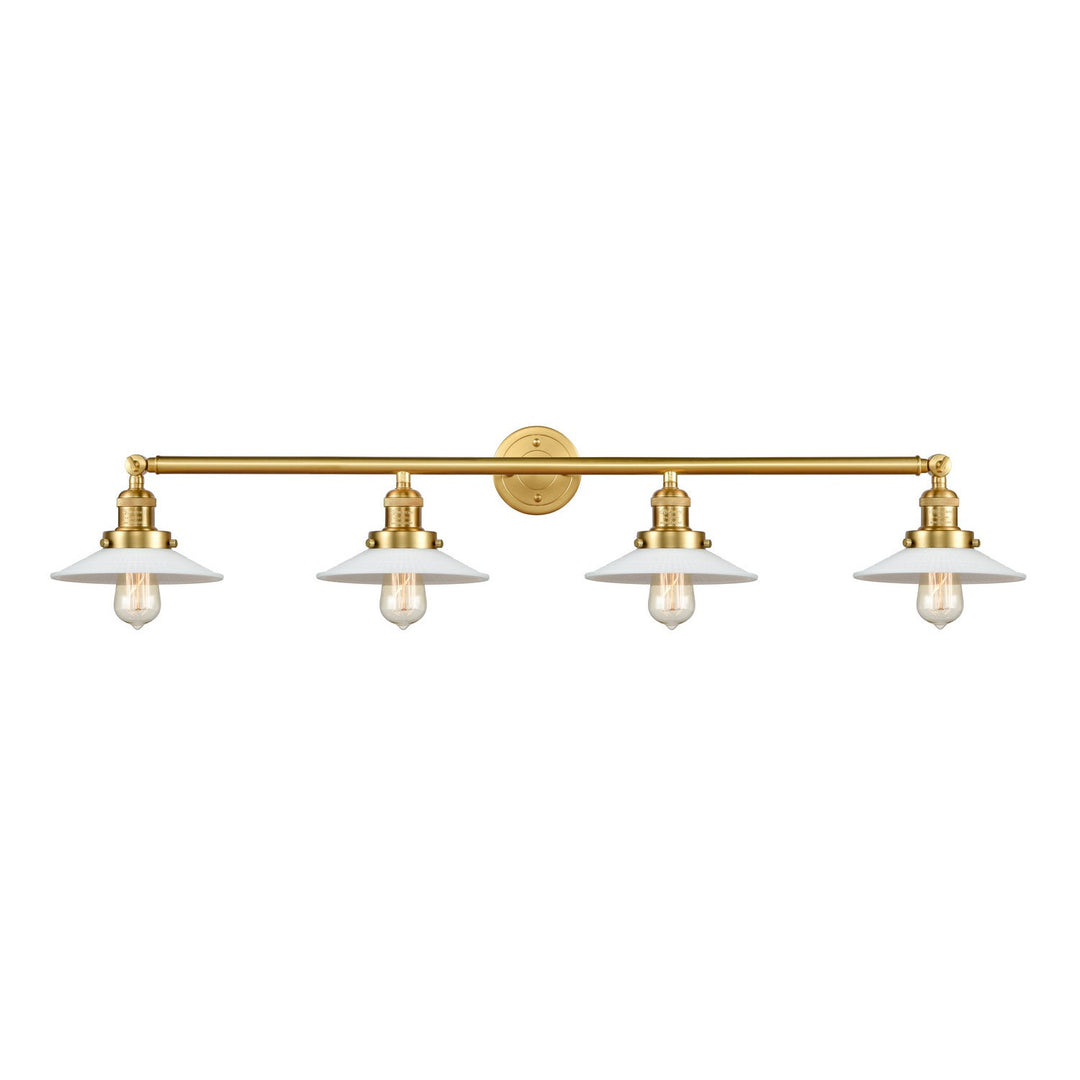 Innovations Franklin Restoration 215-SG-G1 Bath Vanity Light 45 in. wide - Satin Gold