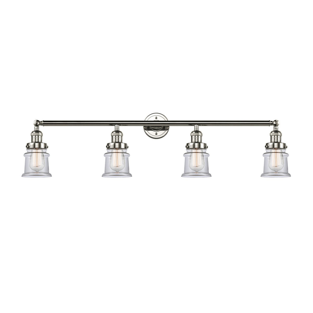 Innovations Franklin Restoration 215-PN-G182S Bath Vanity Light 42 in. wide - Polished Nickel