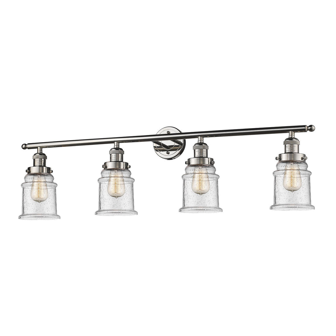 Innovations Franklin Restoration 215-PN-G184-LED Bath Vanity Light 42 in. wide - Polished Nickel