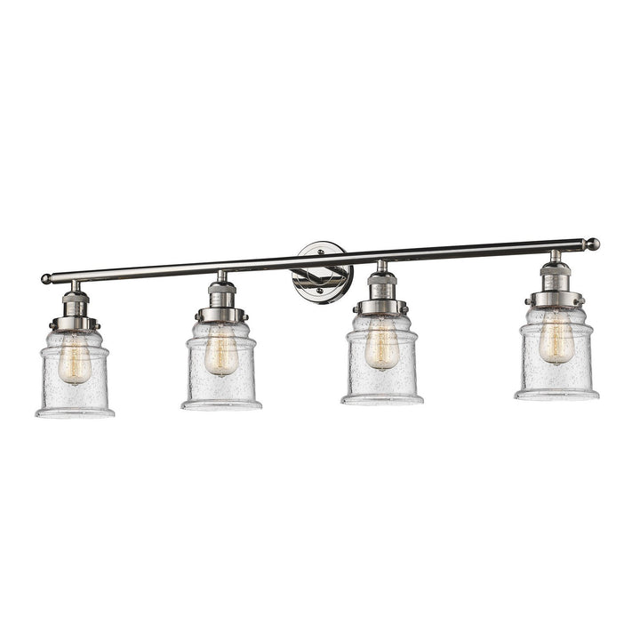 Innovations Franklin Restoration 215-PN-G184-LED Bath Vanity Light 42 in. wide - Polished Nickel