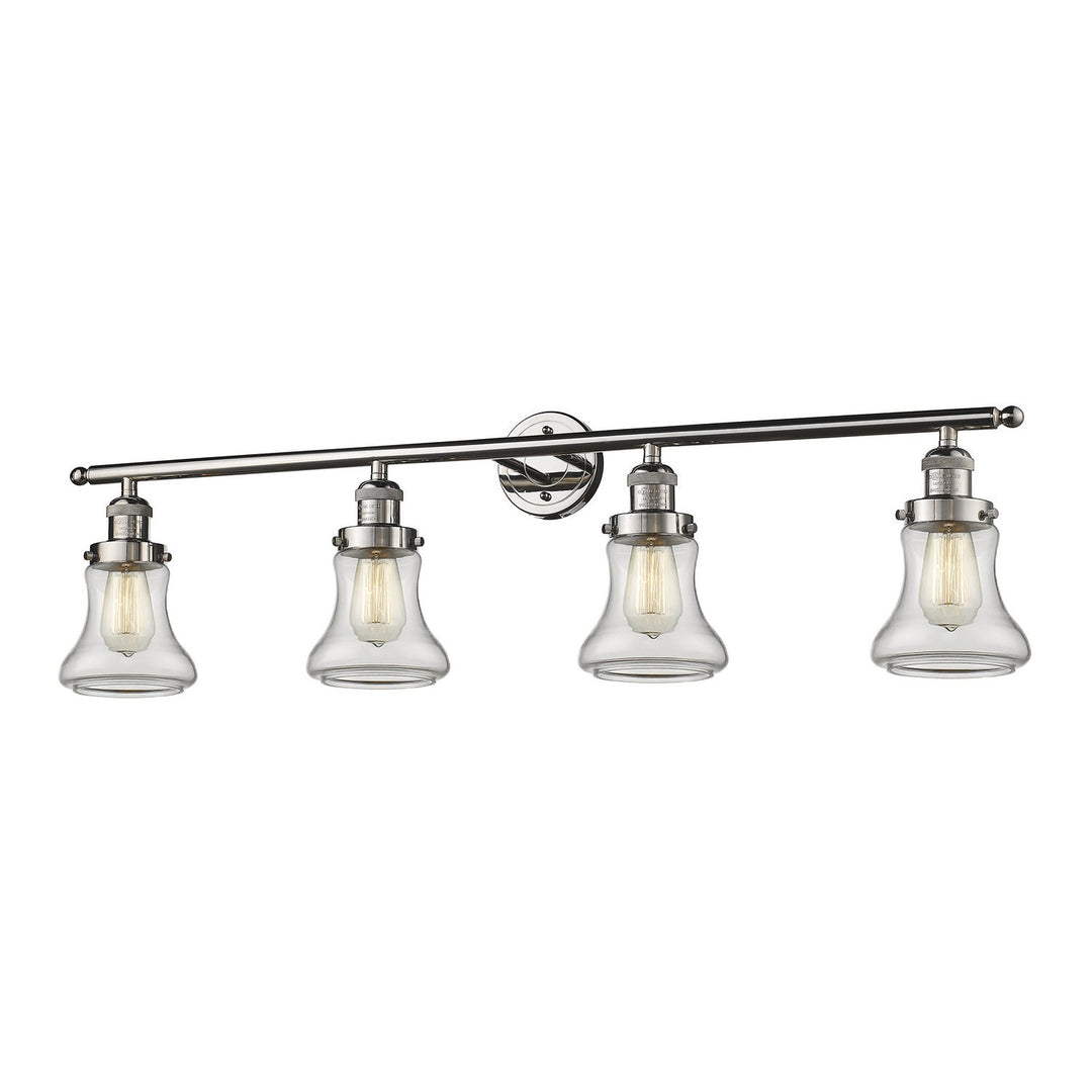 Innovations Franklin Restoration 215-PN-G192-LED Bath Vanity Light 43 in. wide - Polished Nickel