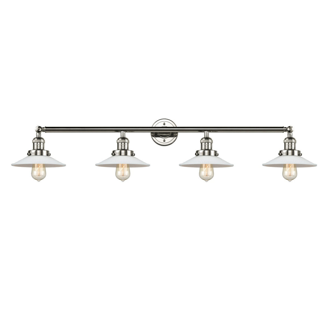 Innovations Franklin Restoration 215-PN-G1-LED Bath Vanity Light 45 in. wide - Polished Nickel