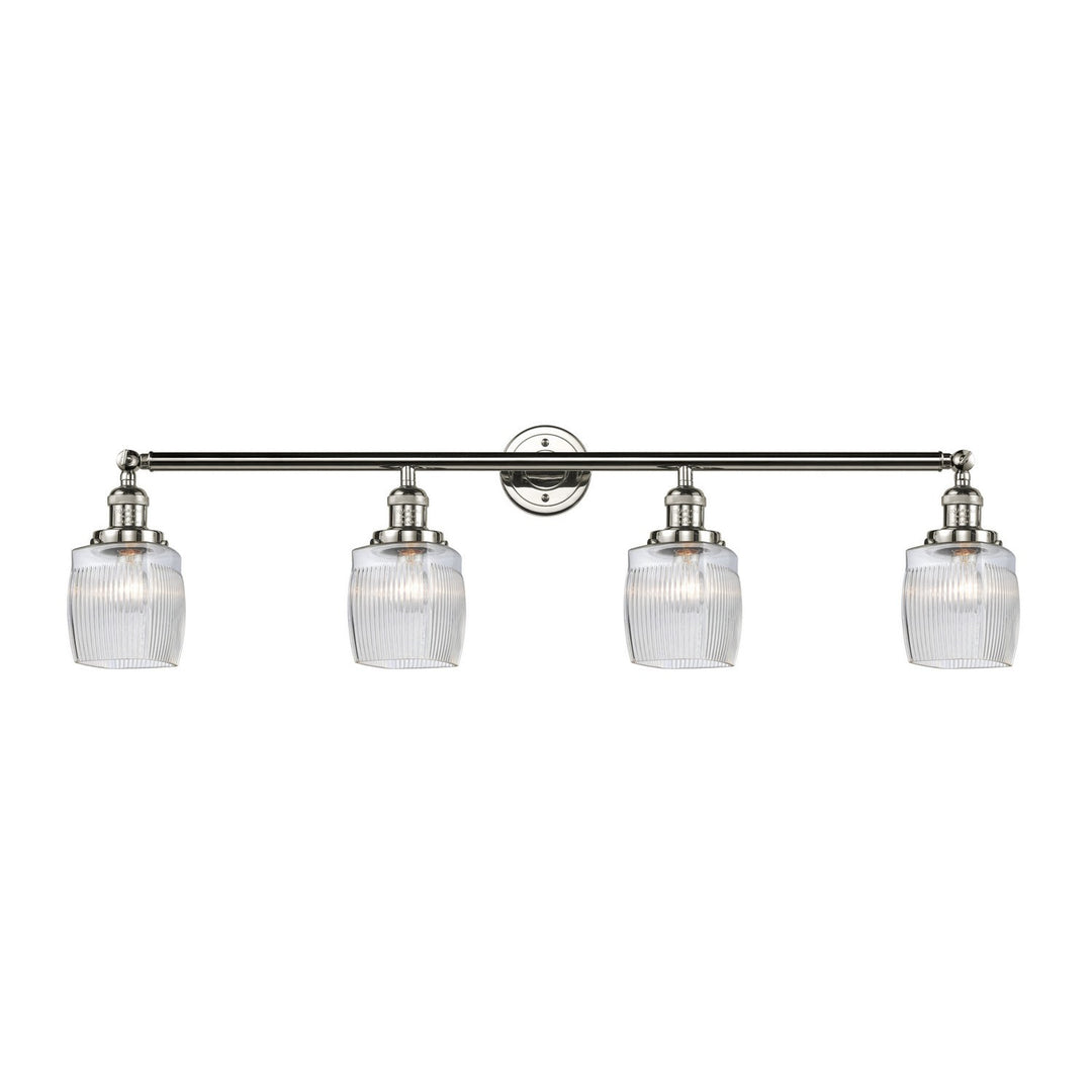 Innovations Franklin Restoration 215-PN-G302 Bath Vanity Light 42 in. wide - Polished Nickel