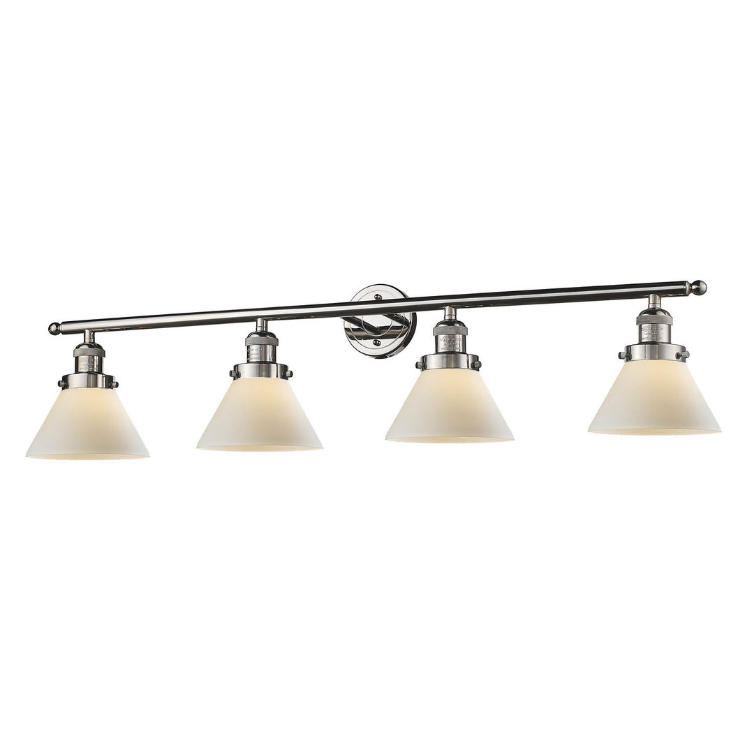 Innovations Franklin Restoration 215-PN-G41-LED Bath Vanity Light 44 in. wide - Polished Nickel