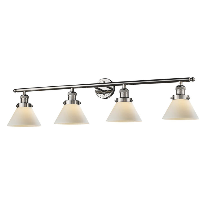 Innovations Franklin Restoration 215-PN-G41-LED Bath Vanity Light 44 in. wide - Polished Nickel