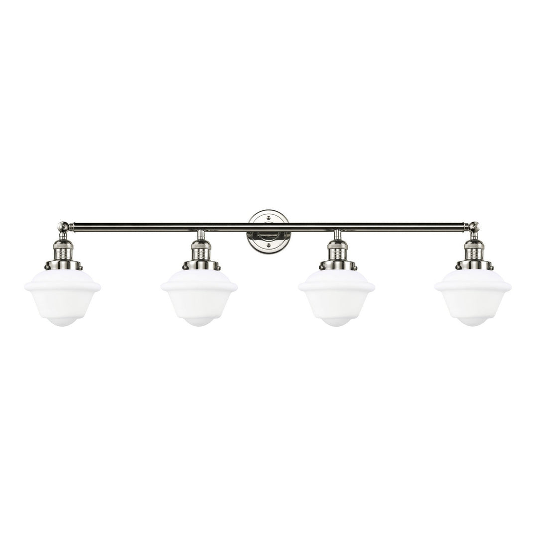 Innovations Franklin Restoration 215-PN-G531 Bath Vanity Light 46 in. wide - Polished Nickel