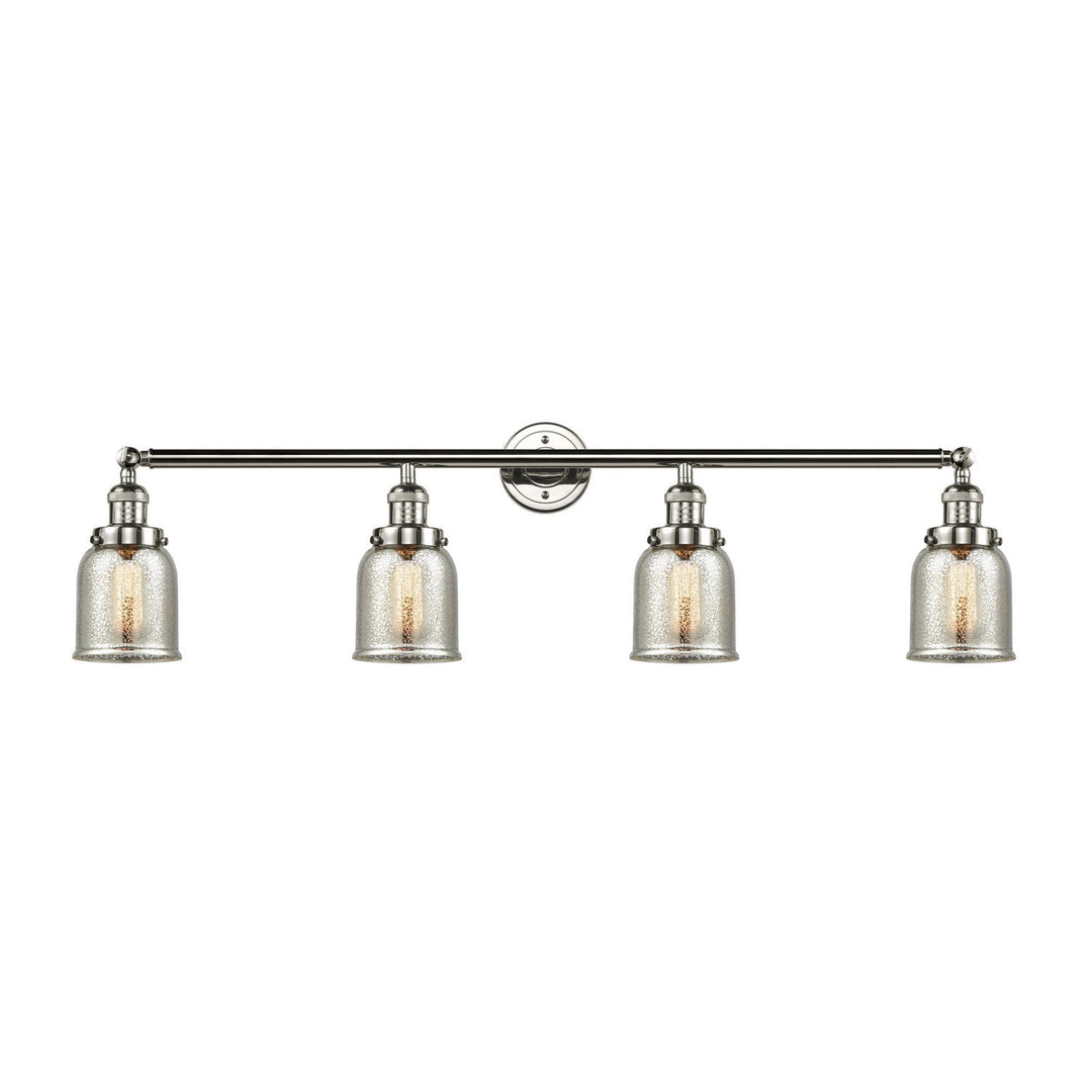 Innovations Franklin Restoration 215-PN-G58 Bath Vanity Light 43 in. wide - Polished Nickel