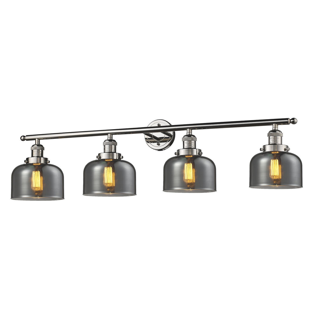 Innovations Franklin Restoration 215-PN-G73-LED Bath Vanity Light 44 in. wide - Polished Nickel