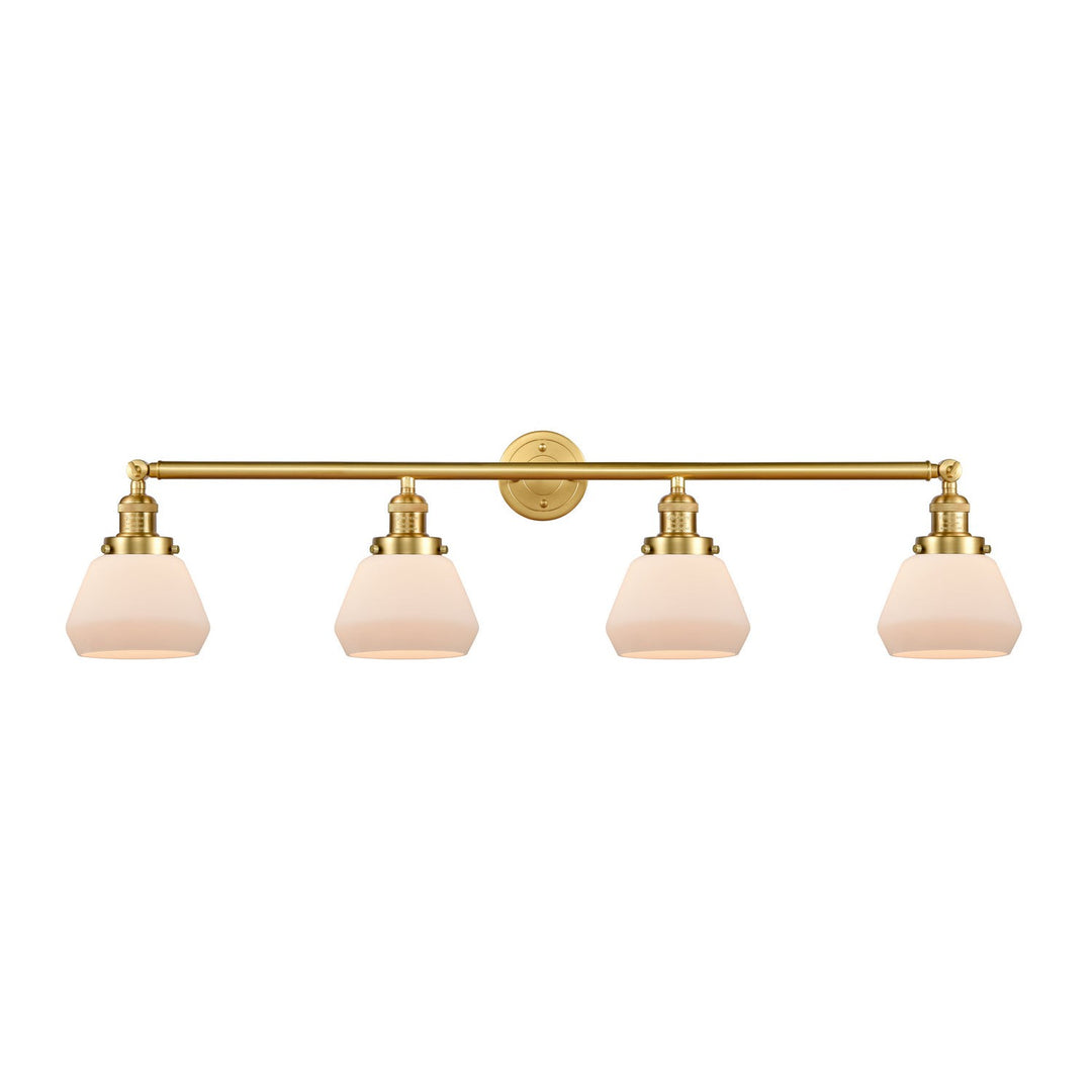 Innovations Franklin Restoration 215-SG-G171 Bath Vanity Light 43 in. wide - Satin Gold