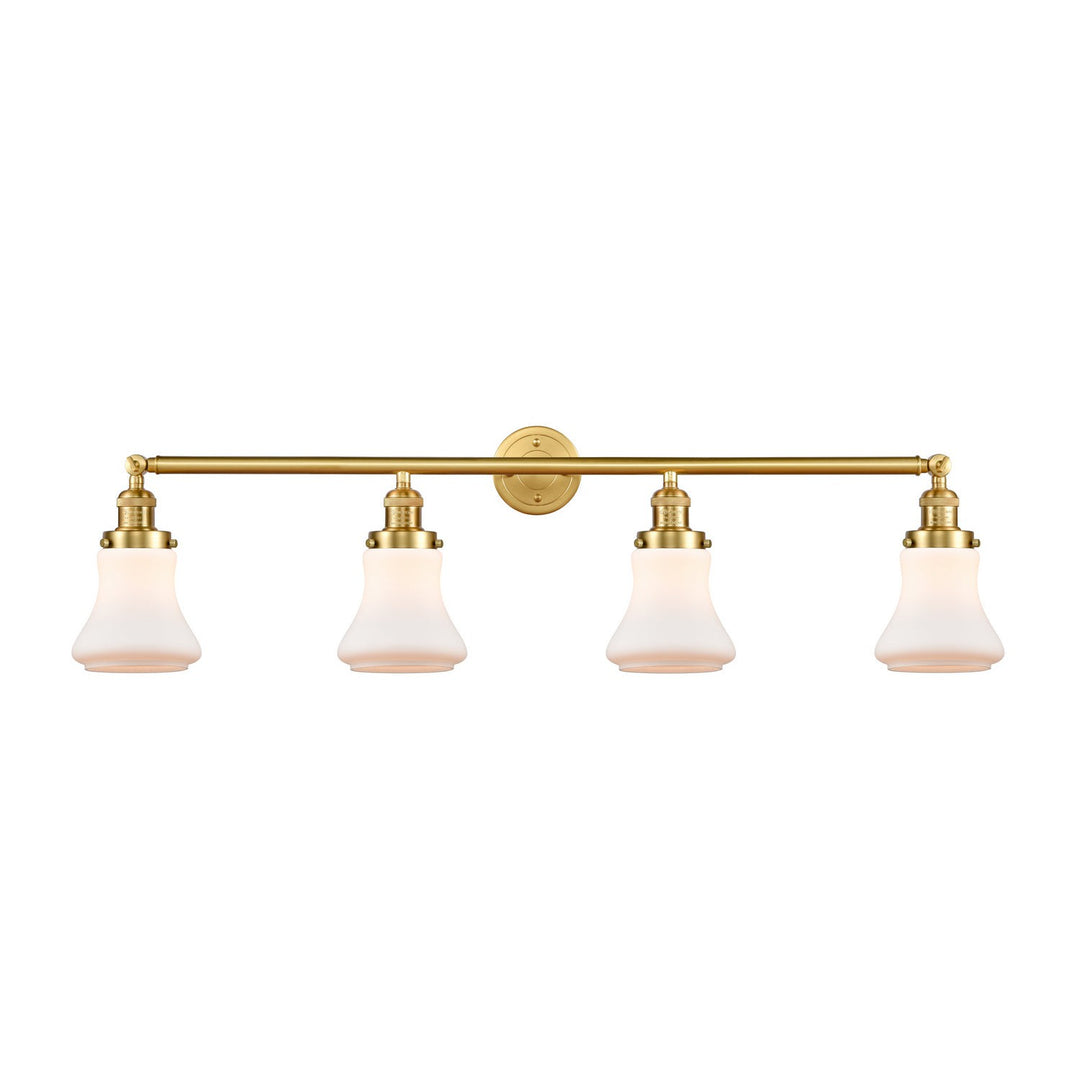 Innovations Franklin Restoration 215-SG-G191 Bath Vanity Light 43 in. wide - Satin Gold