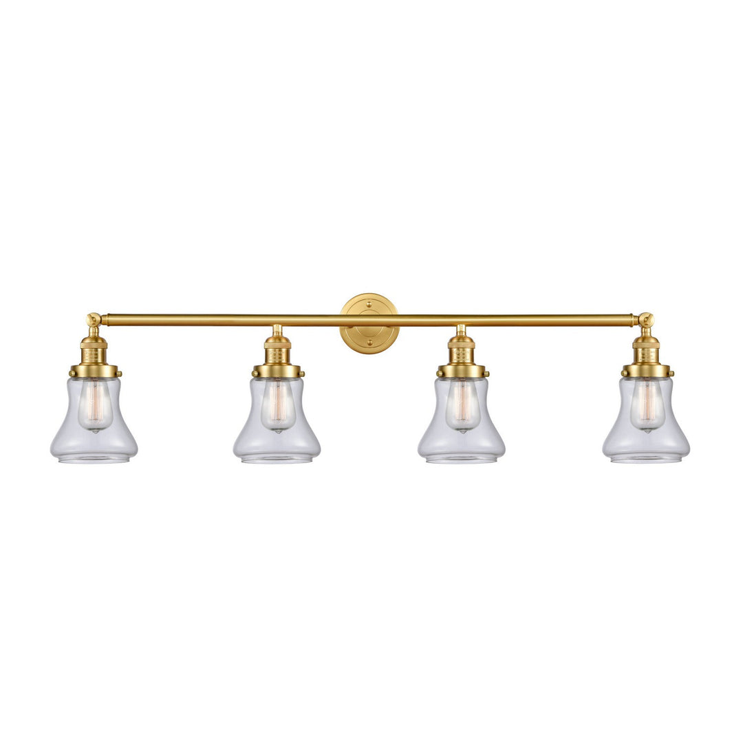 Innovations Franklin Restoration 215-SG-G192 Bath Vanity Light 43 in. wide - Satin Gold