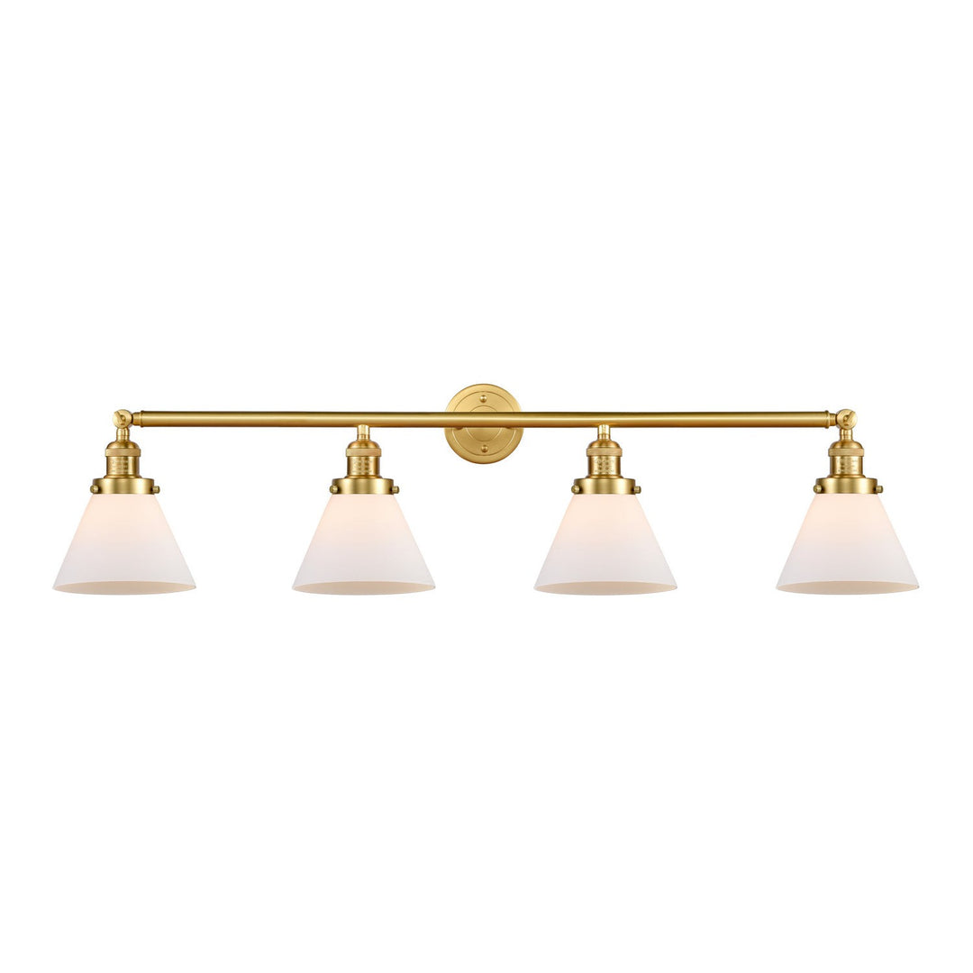 Innovations Franklin Restoration 215-SG-G41 Bath Vanity Light 44 in. wide - Satin Gold