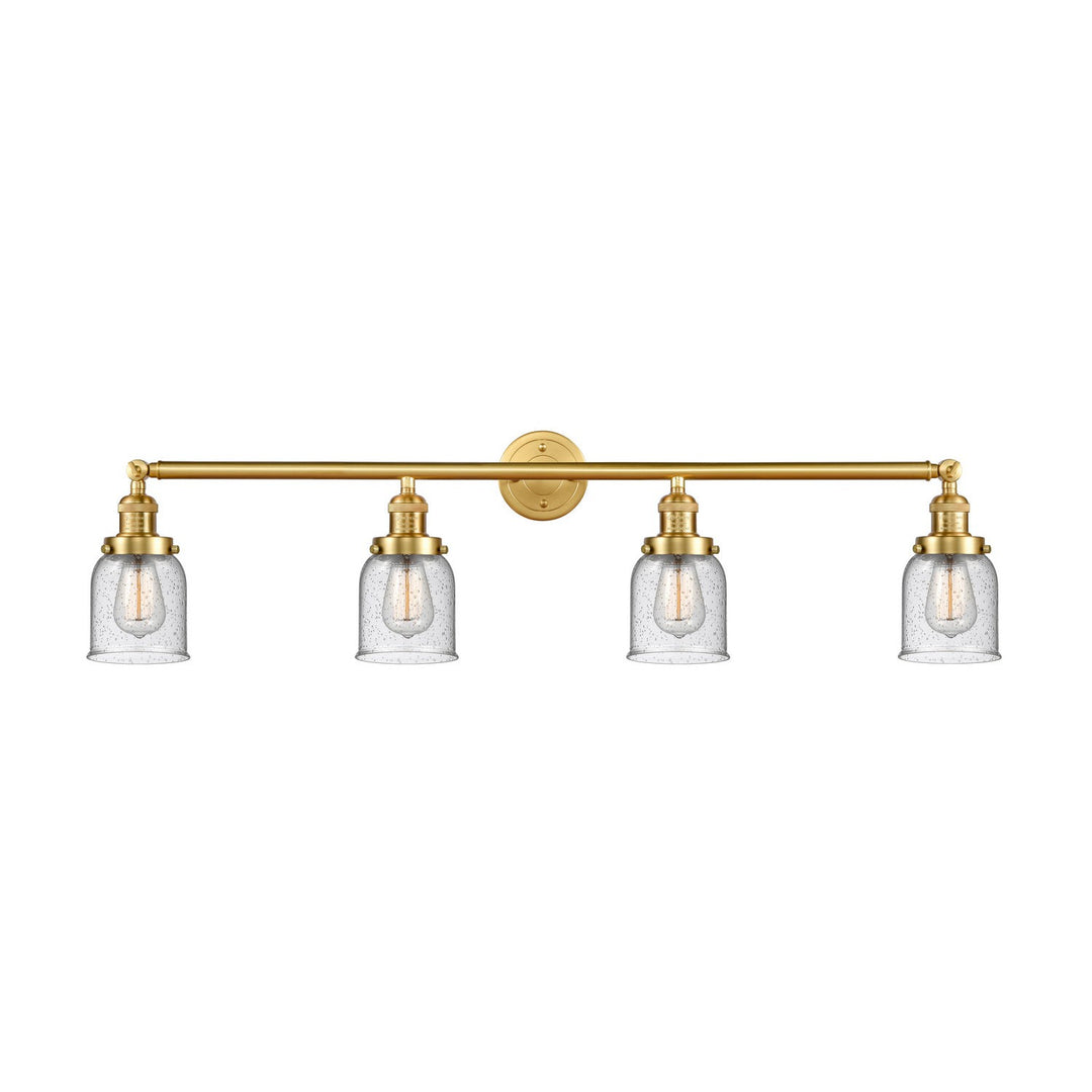 Innovations Franklin Restoration 215-SG-G54 Bath Vanity Light 42 in. wide - Satin Gold