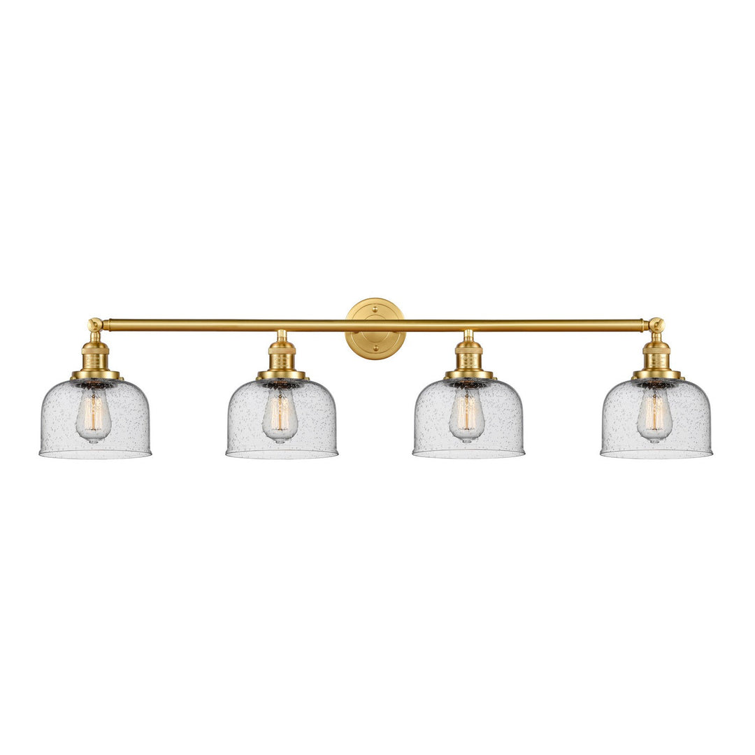 Innovations Franklin Restoration 215-SG-G74 Bath Vanity Light 44 in. wide - Satin Gold