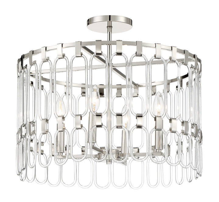 George Kovacs Charming P5384-613 Chandelier Light - Polished Nickel