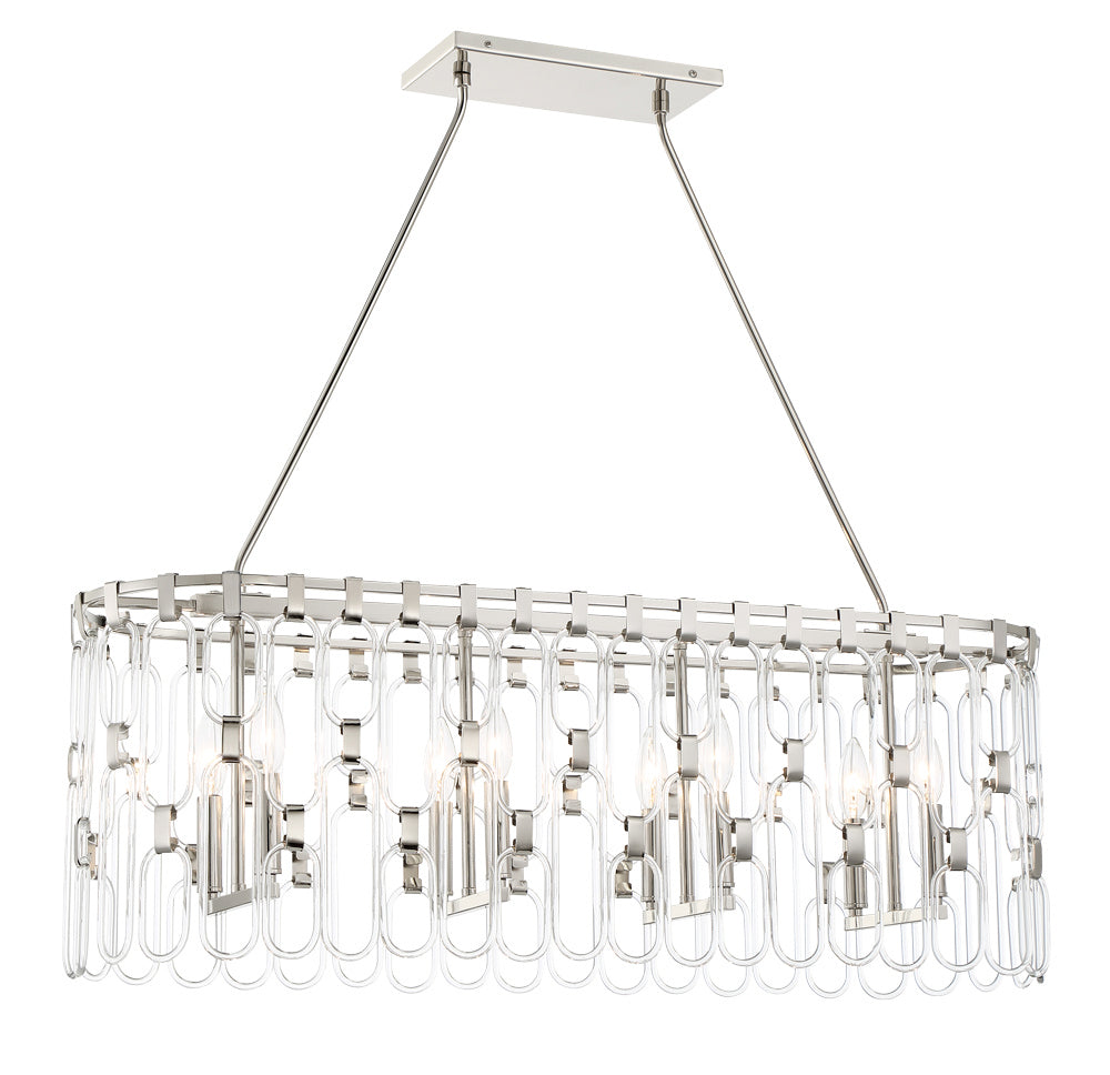 George Kovacs Charming P5388-613 Pendant Light - Polished Nickel