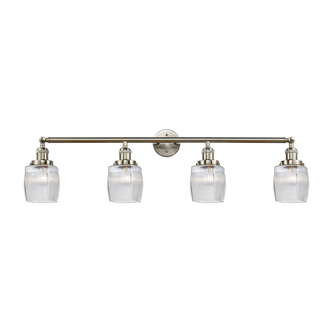 Innovations Franklin Restoration 215-SN-G302 Bath Vanity Light 42 in. wide - Brushed Satin Nickel