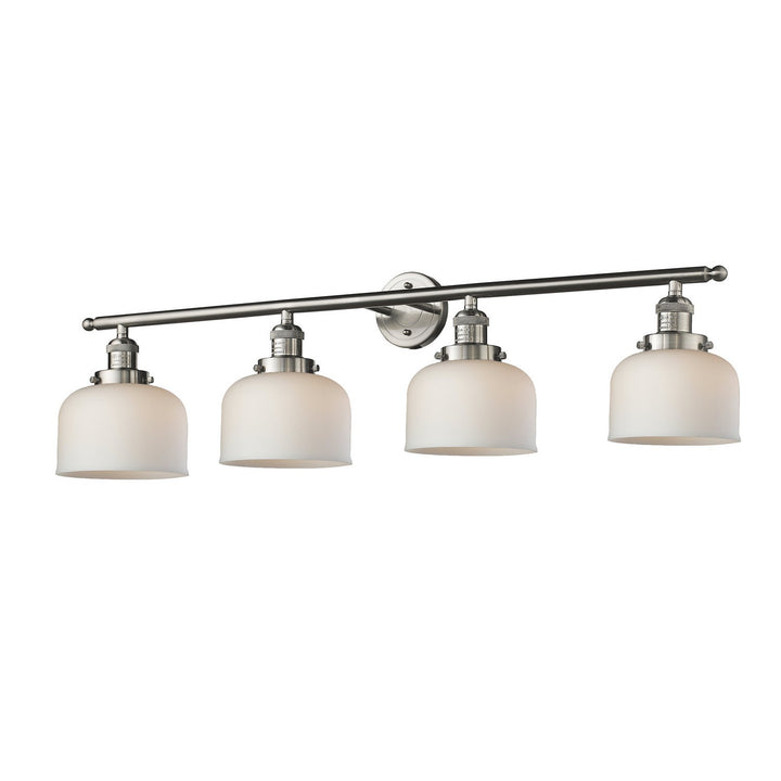 Innovations Franklin Restoration 215-SN-G71-LED Bath Vanity Light 44 in. wide - Brushed Satin Nickel