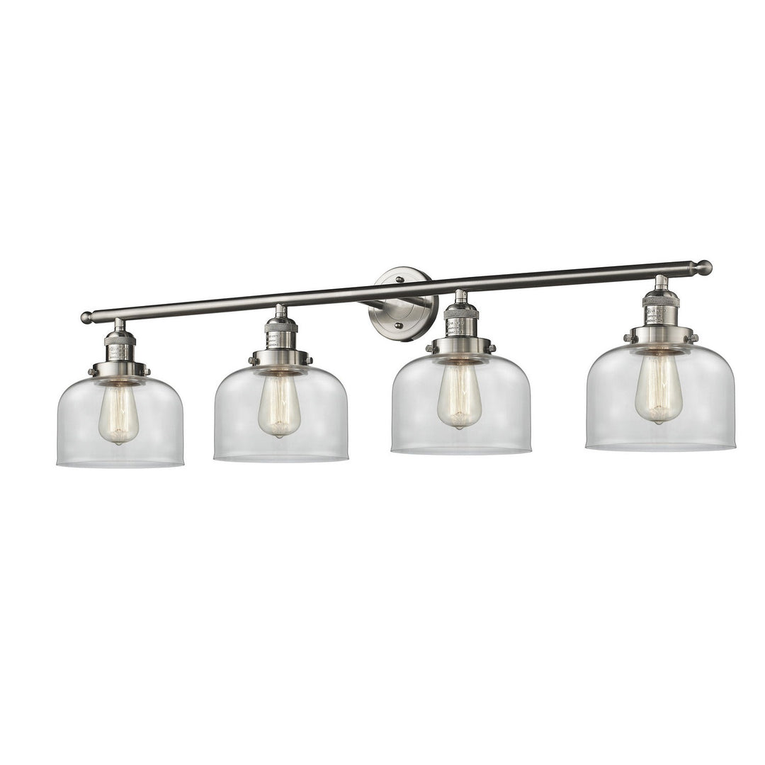 Innovations Franklin Restoration 215-SN-G72-LED Bath Vanity Light 44 in. wide - Brushed Satin Nickel