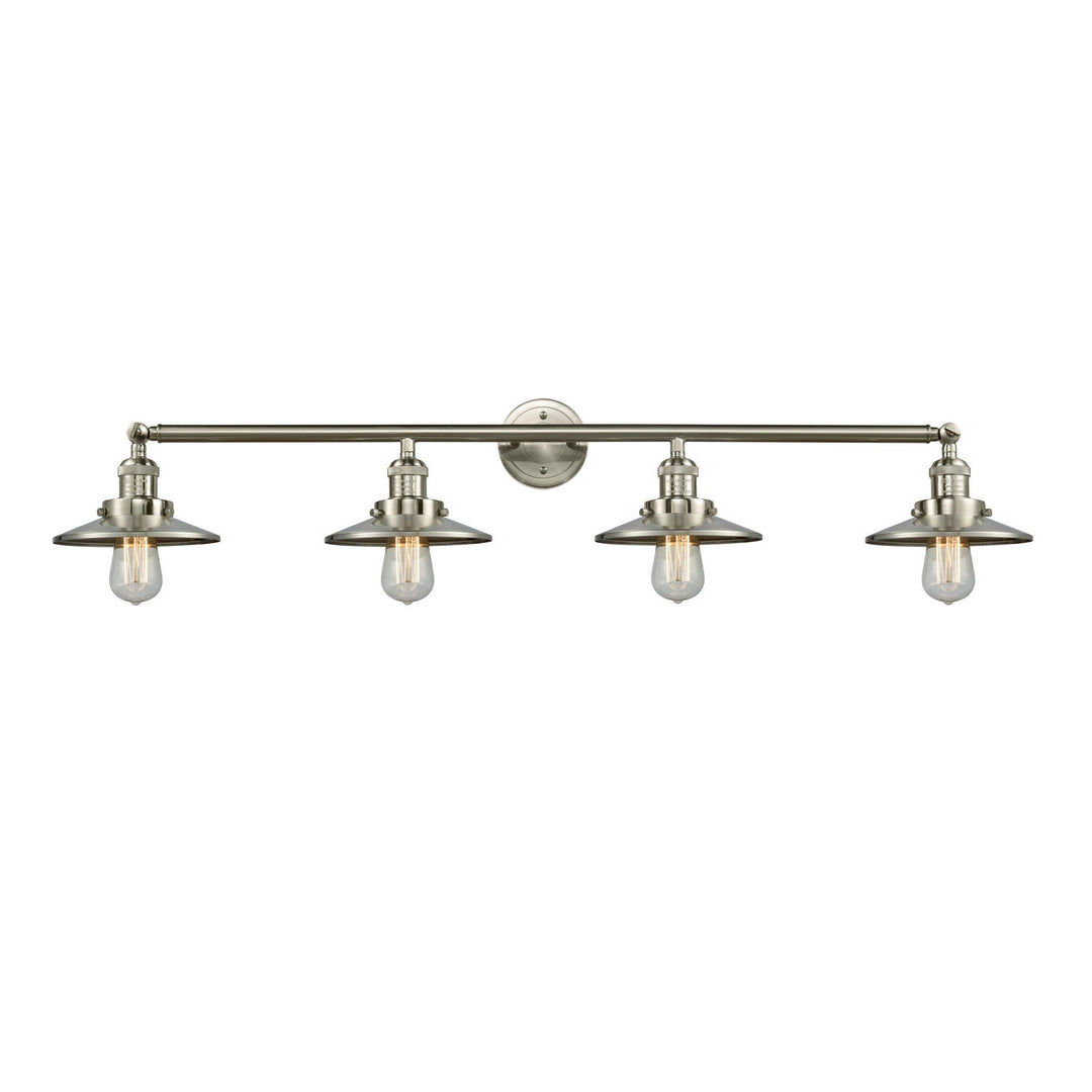 Innovations Franklin Restoration 215-SN-M2-LED Bath Vanity Light 44 in. wide - Brushed Satin Nickel