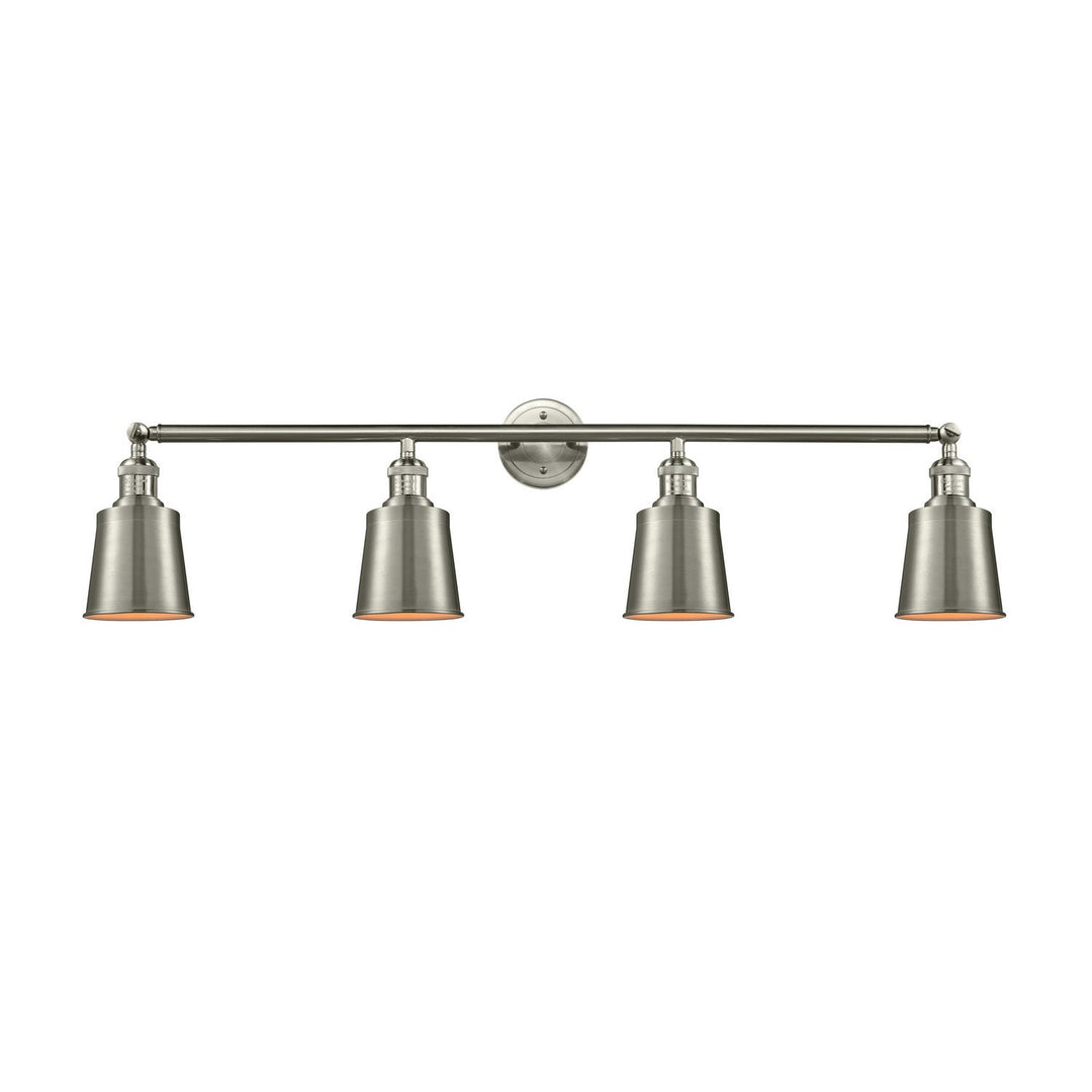 Innovations Franklin Restoration 215-SN-M9-SN Bath Vanity Light 42 in. wide - Brushed Satin Nickel