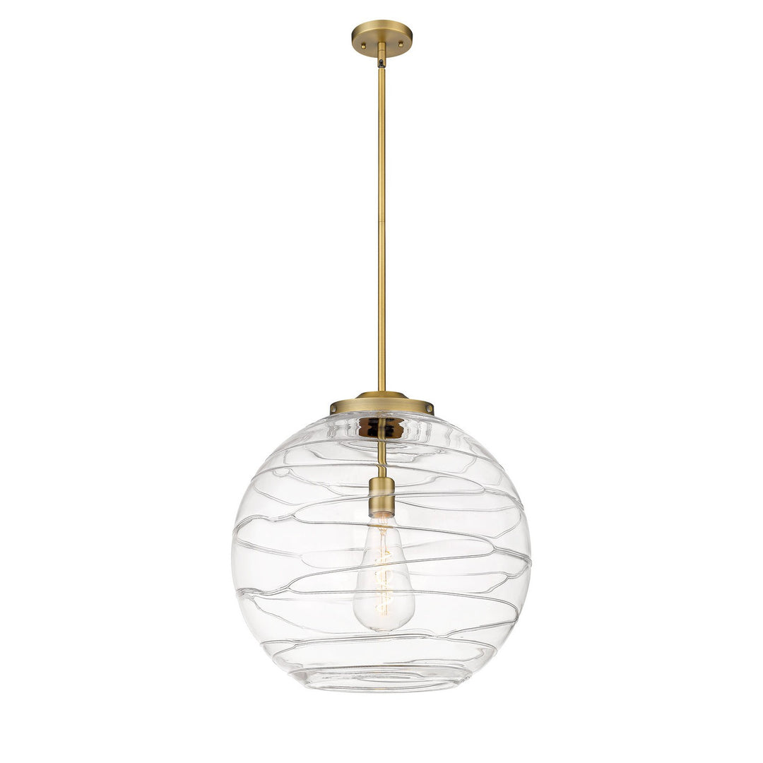 Innovations Ballston 221-1S-BB-G1213-18 Pendant Light - Brushed Brass