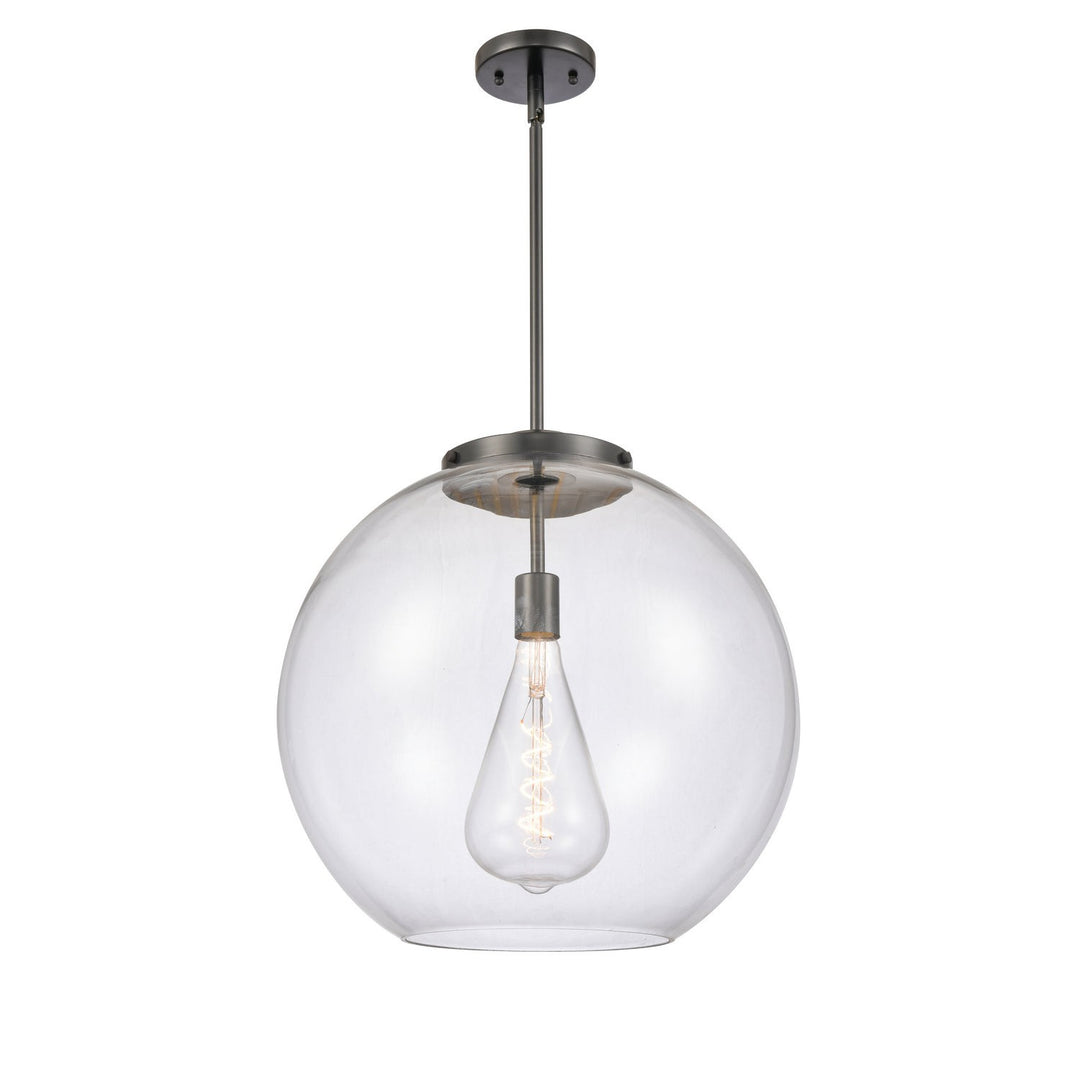 Innovations Ballston 221-1S-BK-G122-18 Pendant Light - Matte Black