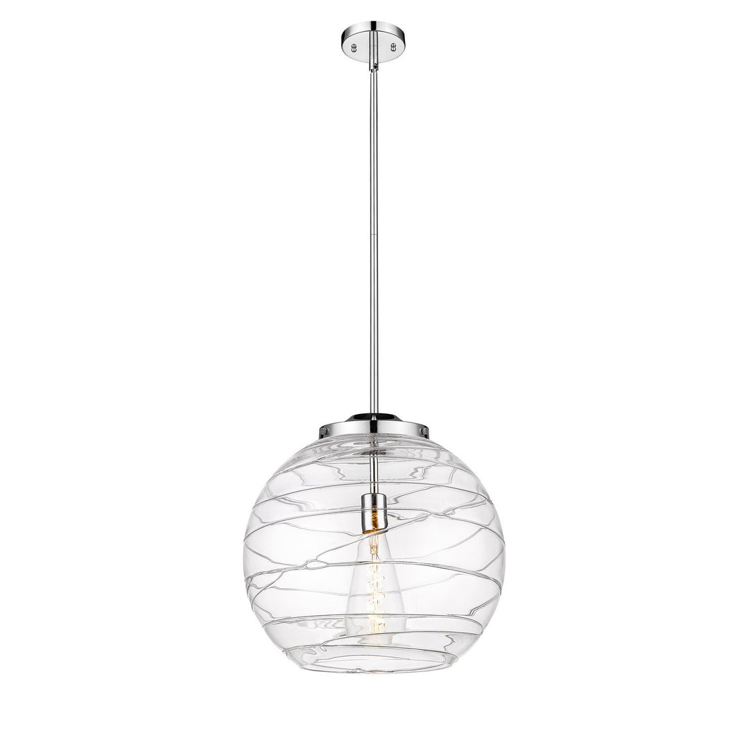 Innovations Ballston 221-1S-PC-G1213-16 Pendant Light - Polished Chrome