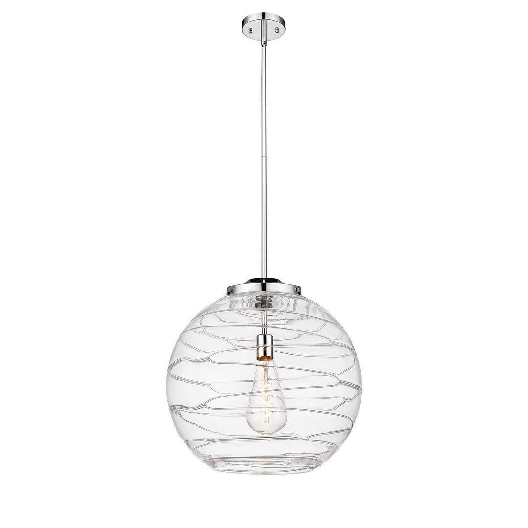 Innovations Ballston 221-1S-PC-G1213-18 Pendant Light - Polished Chrome