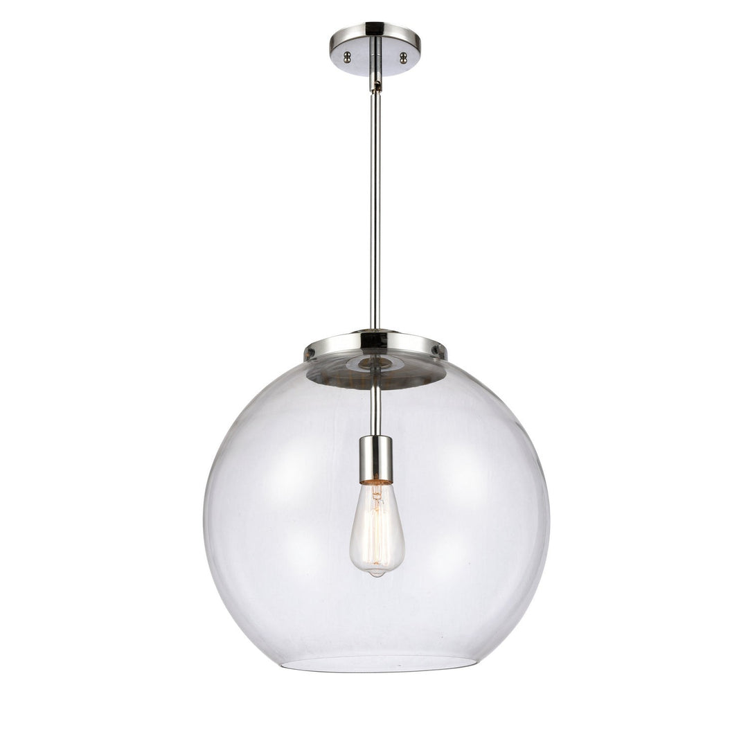 Innovations Ballston 221-1S-PC-G122-16 Pendant Light - Polished Chrome