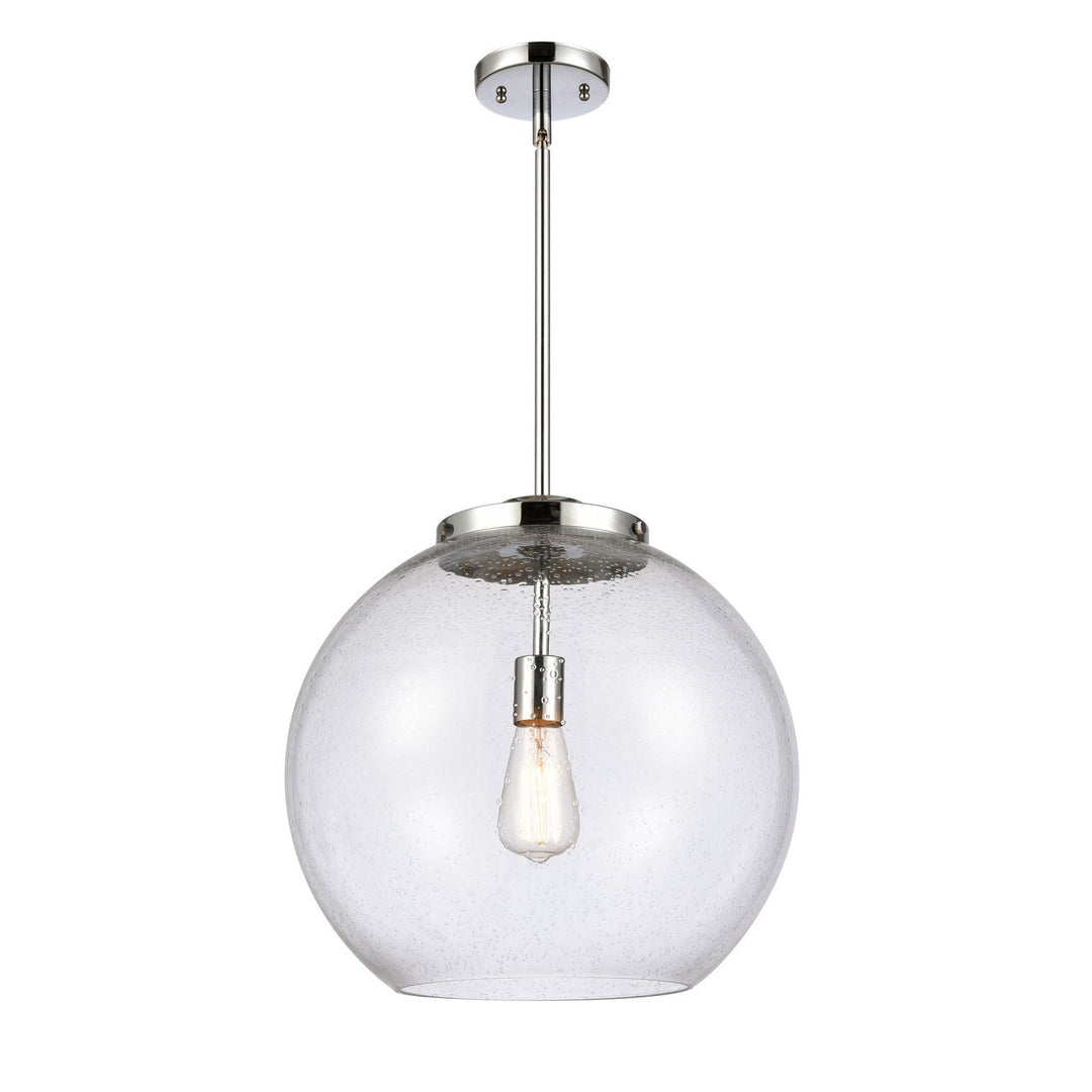 Innovations Ballston 221-1S-PC-G124-16 Pendant Light - Polished Chrome