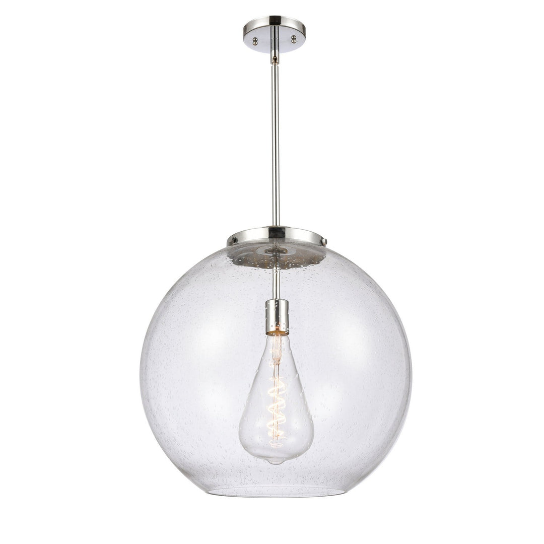 Innovations Ballston 221-1S-PC-G124-18 Pendant Light - Polished Chrome