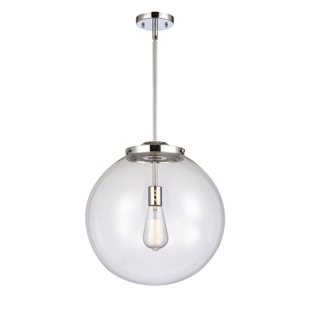 Innovations Franklin Restoration 221-1S-PC-G202-16 Pendant Light - Polished Chrome