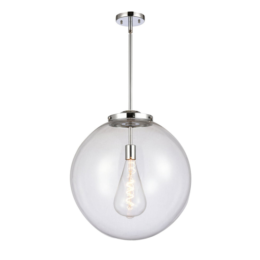 Innovations Franklin Restoration 221-1S-PC-G202-18 Pendant Light - Polished Chrome