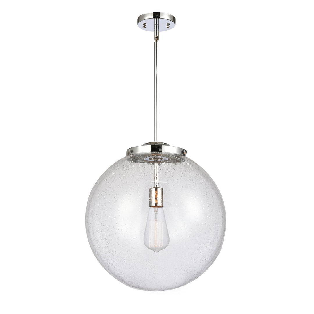 Innovations Franklin Restoration 221-1S-PC-G204-16 Pendant Light - Polished Chrome