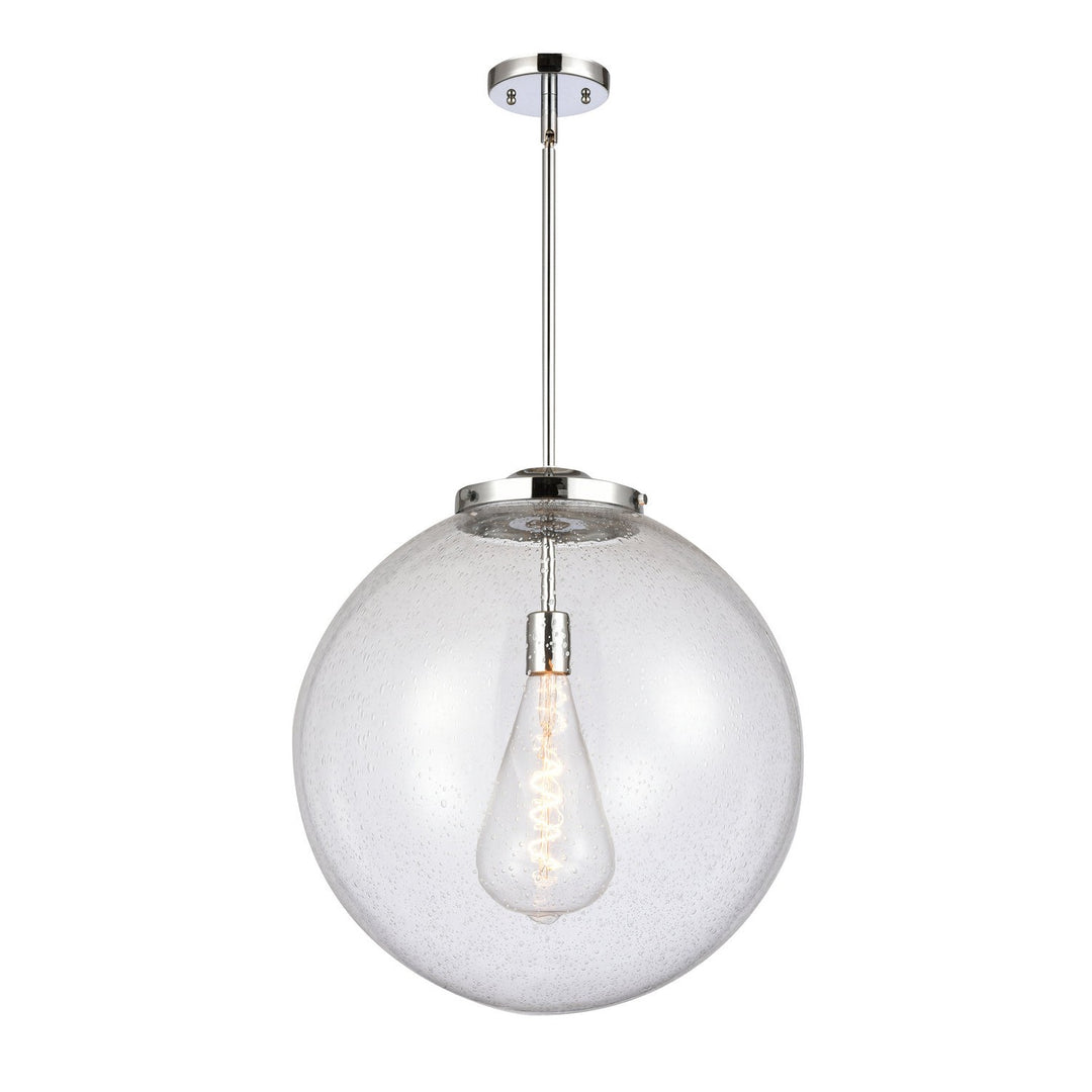 Innovations Franklin Restoration 221-1S-PC-G204-18 Pendant Light - Polished Chrome