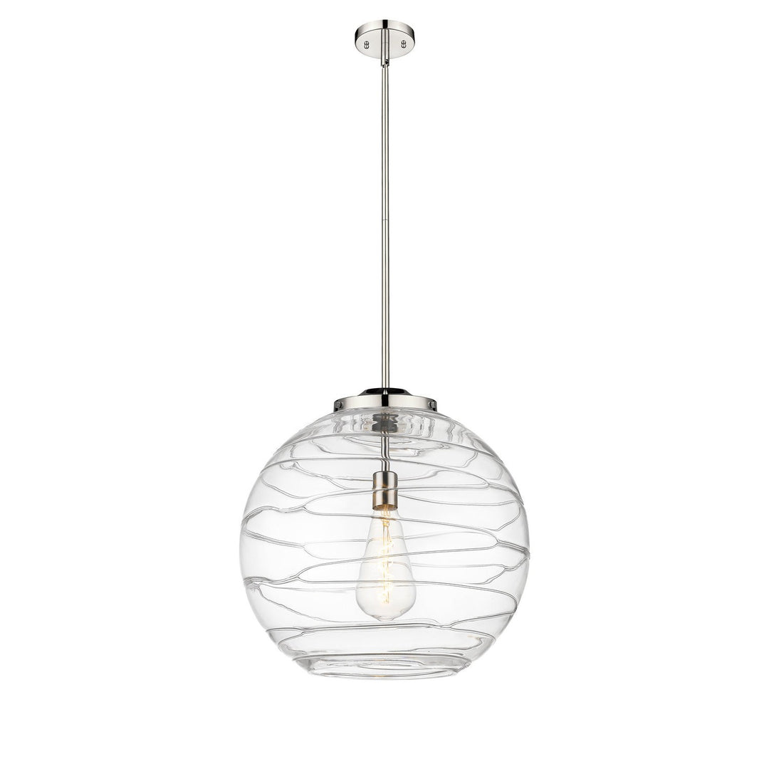 Innovations Ballston 221-1S-PN-G1213-18 Pendant Light - Polished Nickel