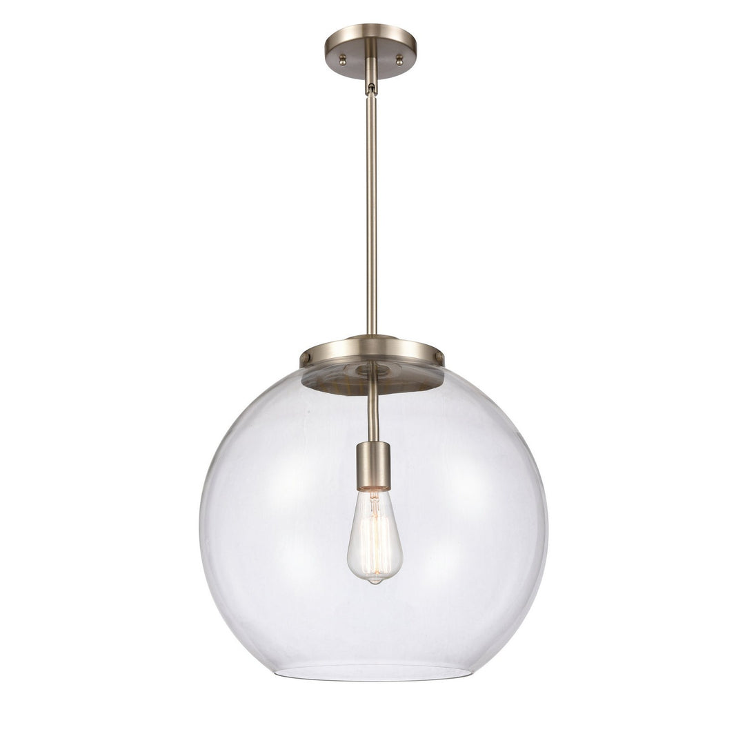 Innovations Ballston 221-1S-SN-G122-16-LED Pendant Light - Brushed Satin Nickel