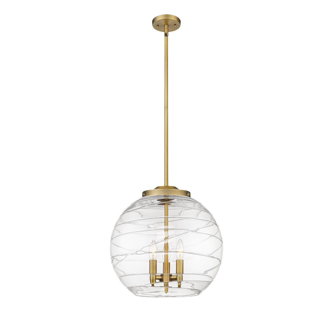 Innovations Ballston 221-3S-BB-G1213-16 Pendant Light - Brushed Brass
